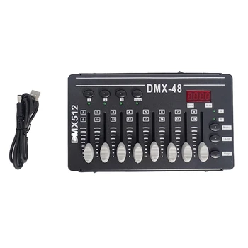 1 KOM. DMX-kontroler, i mini-dj, Konzole za upravljanje, Dmx512, led scenic lampa, Laserski projektor, koji se Kreće glava, Hladan dim
