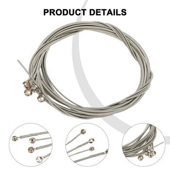 1 komplet bas žice, Čelični kabel sa 4 žice, Zamjenjivi dodaci za električnu bas za početnike 2023 Hot