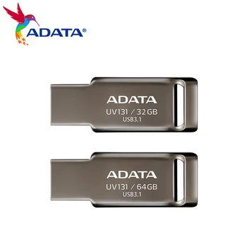 100% Originalni ADATA UV131 USB 3,1 Flash Drive 16 GB, 32 GB i 64 GB-Speed Sučelje Metalni USB-Drive Memorije Za Računala