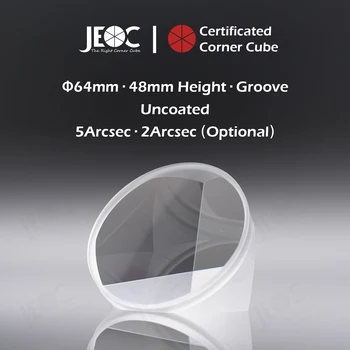10шт Certified JEOC Kutna Kocka, promjera 64 mm, visina 48 mm, reflektirajući prizma, Bez pokrića, s канавкой