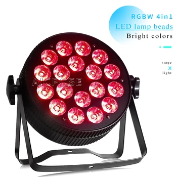 18x12 W/18x18 W Aluminijski Led Nazivna svjetlo RGBWA UV 6 u 1 LED Stana Scenic svjetlo DMX512 Kontrolni Umjetničko Rasvjeta DJ Disco Vjenčanje svjetlo