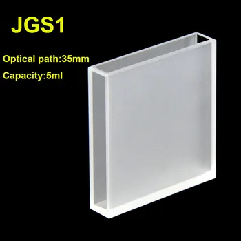 1PC 35 mm JGS1 napomena: ladica od kvarca čepom, otporna na visoke temperature, kiseline, lužine i organskih rastvora