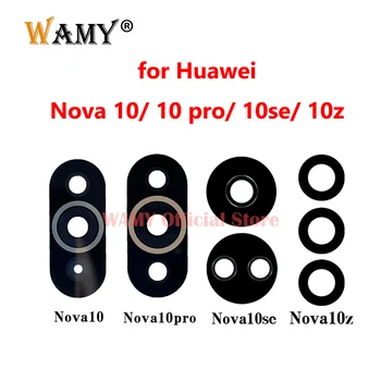 1pc Nova Zamjena Staklenih Leća Stražnjeg fotoaparata Za Huawei Nova 10 Pro/Nova 10se 10z NCO-LX1 GLA-LX1 S Samoljepljiva Naljepnica