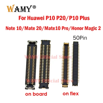 2-5 kom. 50-pinski Konektor za LCD zaslona FPC Za Huawei P10 P20/P10 Plus/Note 10/Mate 20/Mate10 Pro/Magic of Honor 2 s fleksibilnim ekranom na ploči