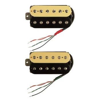 2 kom. звукосниматели za električnu gitaru Humbucker, soundbox Alnico V (zebra + crna), soundbox za fretboard i mosta