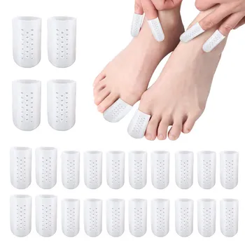 2 komada Silikon gel za zaštitu prstiju na nogama, kapice za prste, Prozračni Противоизносный Anestetički separator za žuljevi, Plikovi, Urastanje noktiju na nogama