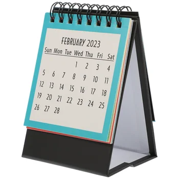 2023 Mini-Stolni Kalendar Dekorativni Engleski Notepad Novogodišnji Uredski Mali Papir Planer Rasporeda