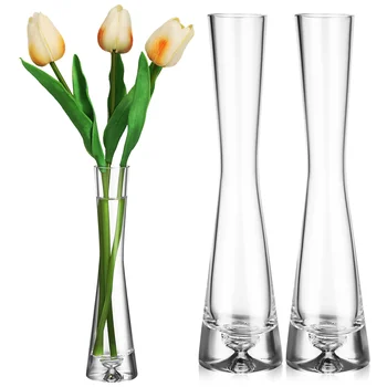 3 Kom Vaze Za Pupoljaka, Jedna Vaza Za Cvijeće, Prozirne Staklene Vaze, Staklene Vaze Za Cvijeće, Male Staklene Vaze Za Cvijeće