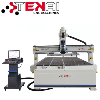 3-osni glodalica za proizvodnju namještaja CNC Tekai ATC Cnc 2040 sa sustavom za prikupljanje prašine