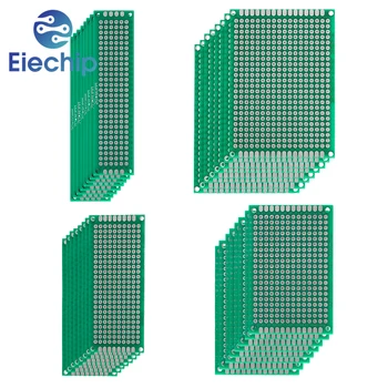 32 kom./lot 2x8 3x7 4x6 5x7 Dvostrani set tiskanih pločica, za ljubitelje elektronike DIY, široko se koriste u elektronici