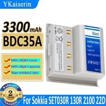 3300mAh YKaiserin Baterija BDC35A Za Digitalne Baterije Sokkia SET030R 130R 2100 22D