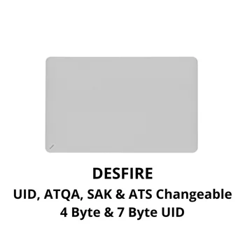 4-byte i 7-byte ponovo s mogućnošću promjene UID, SAK, ATQA, ATS