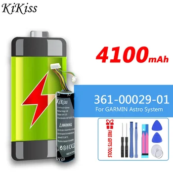 4100 mah Baterija KiKiss 361-00029-01 3610002901 Za Digitalne Baterija GARMIN Astro System DC20 DC30 DC40