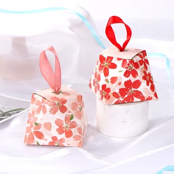 5 Komada kutija čokolade Cherry Blossom, različite vrste paketa keksa, proizvodnja poklon pakiranje za vjenčanja i rođenja u svojim rukama
