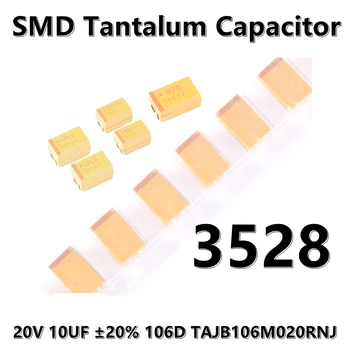 (5pcs) 3528 (Tip B) 20V 10UF ± 20% 106D TAJB106M020RNJ 1210 SMD kondenzator танталовый