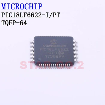 5PCSx Mikrokontrolera PIC18LF6622-I/PT TQFP-64 s tako da je čip okrenut MICROCHIP