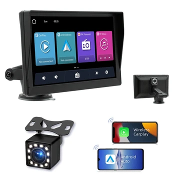 9-Inčni Auto-Radio Black ABS Car Stereo Bluetooth, Slr Komunikacija, FM, stražnja Kamera