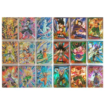 Anime Dragon Ball SSR CP card sina Goku i Vegeta IV Готенкс Торанкусу Маджин Buu Zbirka igračaka za dječake Na Dan Rođenja Božićni pokloni