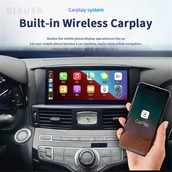 Auto Android Radio GPS Navigacija Stereo Ekran Za Infiniti Q70 Q70L M35 M25 M37 M56 2013-2018 Media Player CarPlay