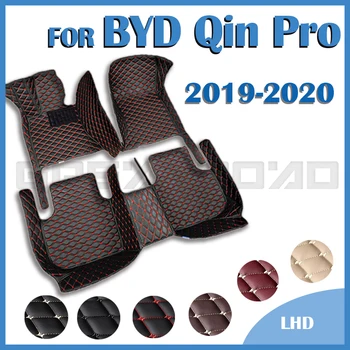 Auto-Tepisi Za BYD Qin Pro 2019 2020 Prilagođene Automatski Obloge Za Noge Auto Tepih dodatna Oprema Za Interijer