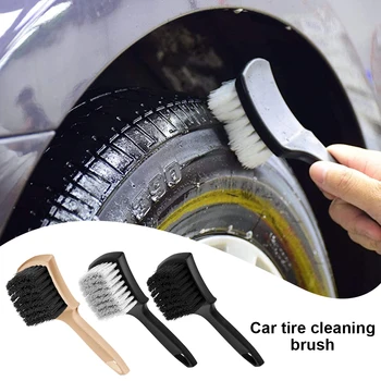 Automatsko četka za obruč gume, Četke za čišćenje kotača, Pribor za čišćenje automobilskih kotača, Crna, Bijela Alat za automatsko pranje guma