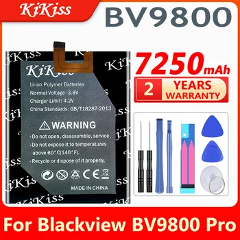 Baterija KiKiss kapaciteta 7250 mah za Blackview BV9800/BV9800 Pro, baterija velikog kapaciteta BV9800Pro