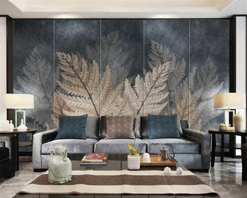 beibehang Postavite nove moderne umjetnosti lišće biljaka lijepa pozadina za vaš desktop papel de parede pozadina za uređenje doma