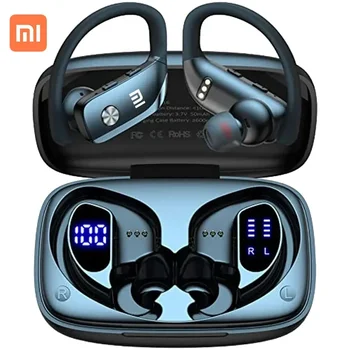 Bežične Slušalice Xiaomi Bluetooth Slušalice 48 sati Reprodukcije Sportske Slušalice sa Led Zaslon Iznad glave Uho linijski brodovi su Ugrađene Kuke Uho