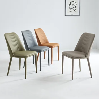 Blagovaona stolice home jednostavan luksuzni moderni jednostavna stolica sa naslonom za leđa u stilu кремовом