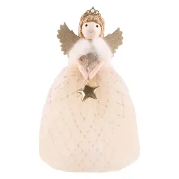 Božić Doll-Anđeo, Spušteni Ovjes-Anđeli Za Božić, Sezonske Dekoracije Za Stepenice, Kamin, Kava Stol, Božića
