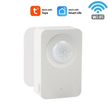 CoRui WiFi PIR detektor pokreta, pametan infracrveni detektor osobe, senzor za alarm, Tuya / Smart Life APP Push-obavijest