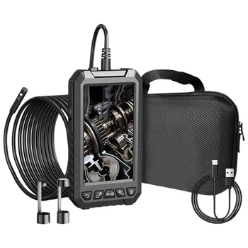 Crna skladište Endoskop S полужестким fleksibilan kabel, Бороскоп, inspekcijska kamera, Inspekcijska kamera s brtvom za punjenje