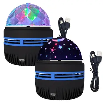 Disco Light Party Svjetla Zvijezda Проекторная Lampa Sa Rotacijom 360 Stupnjeva, 2 U 1 Funkcionalna Tablete za spavanje Za Kućnu zabavu U spavaćoj sobi