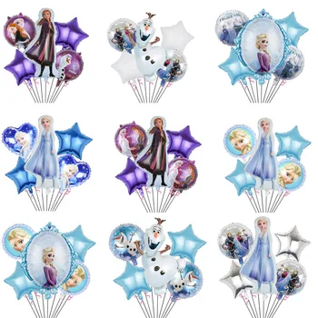 Disney Zamrznute princeza Elsa Crtani Odijelo Olaf Dječja igračka Ukras žurka povodom rođenja balon