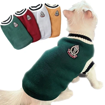 Džemper za kućne ljubimce pse u nekom stilu, zima topla odjeća za pse malih i srednje veličine, prsluk za štence i mačke, kaput za chihuahua, francuski buldog Yorka