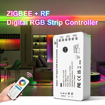Gledopto ZigBee RF LED Pixel Controller Адресуемое bandwidth Dinamička Svjetla Svjetlosni Efekt Za WS2811 WS2812 Fleksibilan RGBIC