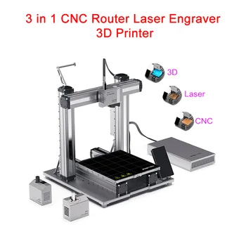 Glodalice CNC Lasersko Graviranje 3D Pisač Stroj Za DIY Učenja Rezbarenje U Drvu