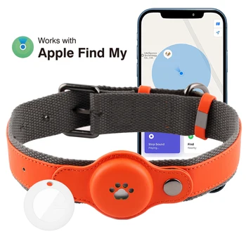 GPS tracker za pse IP67, vodootporan Pametan ogrlicu za praćenje kućnih ljubimaca u stvarnom vremenu, ogrlica za praćenje psa, neograničen raspon za iOS