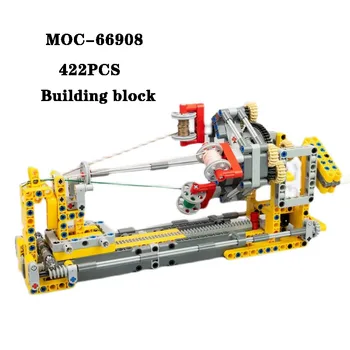 Gradbeni blok MOC-66908 u Boji model веревочно-tkanja strojevi sklop s igračkama 422ШТ. Igračke za odrasle i djecu, pokloni za rođendan i Božić