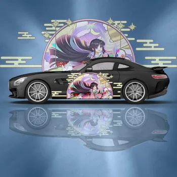 Houraisan Kaguya Anime Djevojka Naljepnica na karoseriju vozila Anime Иташа Vinil Naljepnica na rame auto Oznaka za ukras automobila Naljepnica Zaštitna folija za automobile