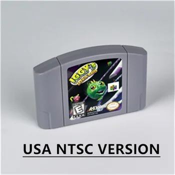 Iggy's Reckin' Loptice za Klasicni 64-Bitni Igre Uložak Američkoj verziji NTSC FormatChidren Poklon Gaming
