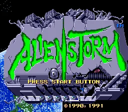 Igralište kartica Alien Oluja 16bit MD za 16-bitne konzole Sega MegaDrive Genesis