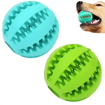 Igračke za nicanja zuba kod pasa, lopta, netoksični, trajnog igračke-slagalice za pse, igračke za žvakanje za štence malih i velikih pasa, čišćenje zuba, žvakanje igre