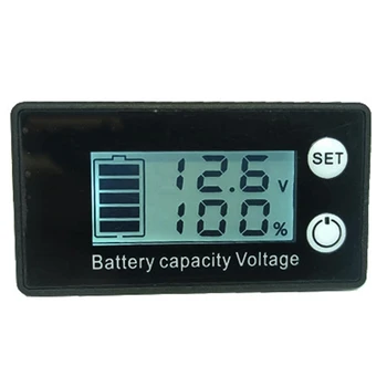 Indikator kapaciteta baterije dc 7-68 U Olovo-kiselina ionska auto voltmetar za moto mjerač napona