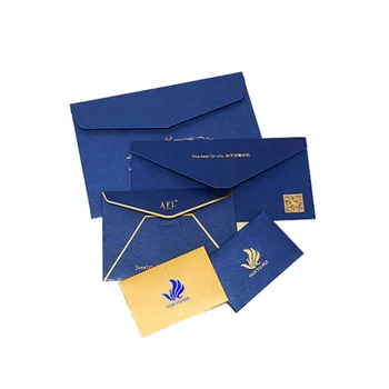 Individualni proizvod 、 Jednostavan vjenčanje pakiranje koverti prilagođene dizajn s tiskom logotipa