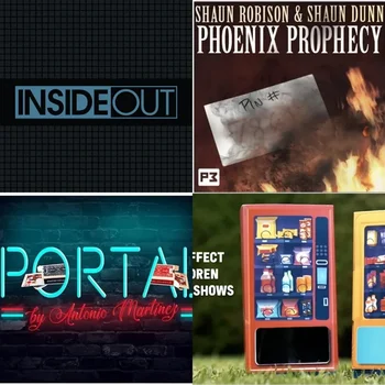Inside Out od ProMystic, Phoenix Prophecy od Shaun, Portal od Antonio Martinez, automat za prodaju od Twister Magic - Čarobne trikove