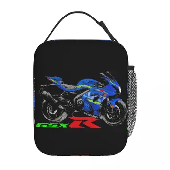 Izolirane torbe za ланча Japanski motocikl GSX R1000 Proizvod Kutija za ланча za motor, hladnjak za hranu, термобокс za bento za piknik