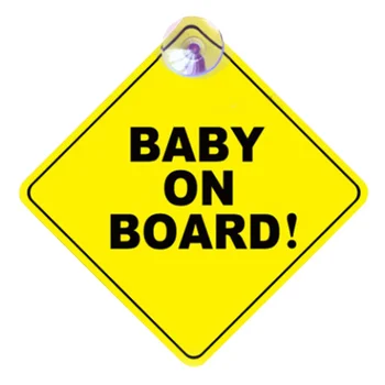 Jpct Vodootporan znak Upozorenja o sigurnosti ulaska djeteta na brodu Auto Oznaka na auto Motor Dizel Auto Oprema Simulacija naljepnice na prozor