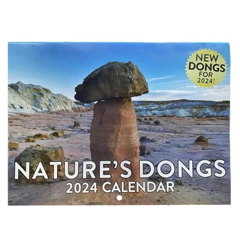 Kalendar Natures Dongs na 2024 godine, Smiješno kalendar Nature za poklone za odrasle