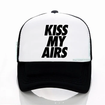 Kapu Kiss My Airs za žene, funky kapu s vizir za putovanja, cool ljetne kape za kamione s prozračna mreže